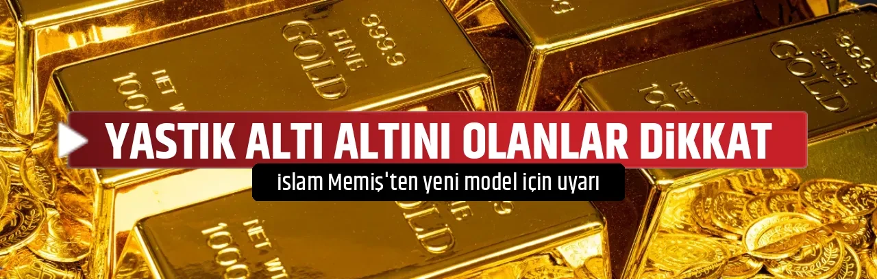 YASTIK ALTI ALTINI OLANLAR DİKKAT