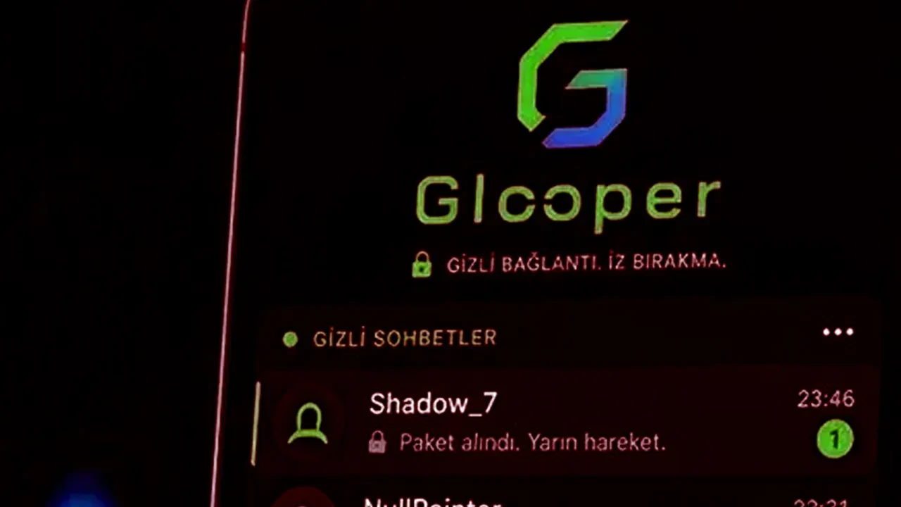 Alihan Kuriş'in haberleşme ağı Glooper deşifre oldu! Sadece tepe yönetime özel kilitli iletişim: Şifreyi bilen bile giremiyor