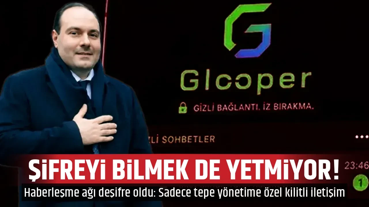 ŞİFREYİ BİLMEK DE YETMİYOR!