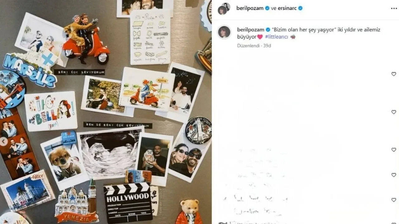 Beril Pozam'dan bebek müjdesi! Anne olmaya hazırlanıyor