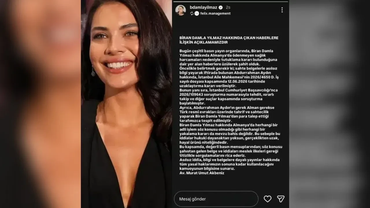 Biran Damla Yılmaz hakkında 7. kez yakalama kararı iddiası! Almanya’dan gelen davanın perde arkası