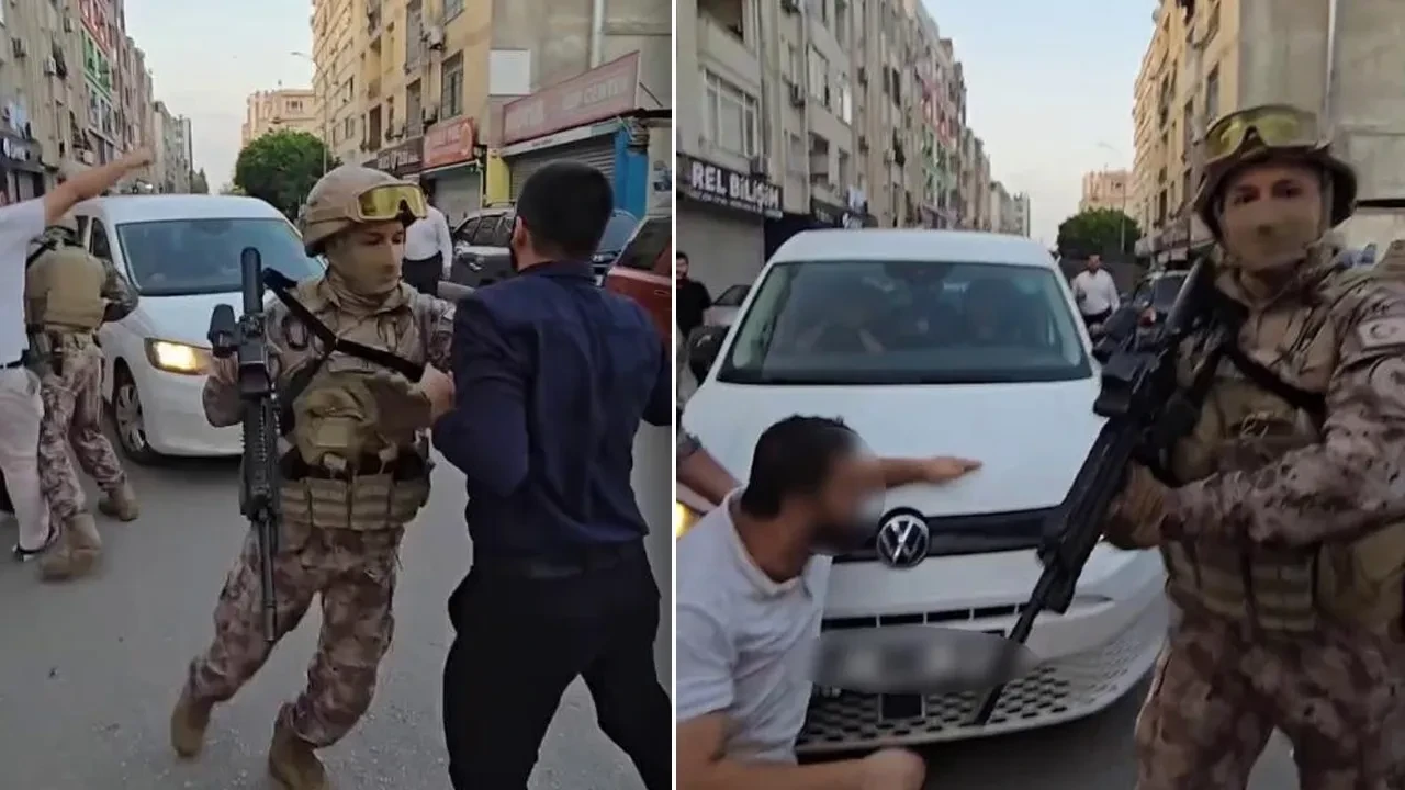 Polis aracının önüne yattılar! Kuytul çiftinin gözaltına alındığı anlarda dikkat çeken görüntüler 