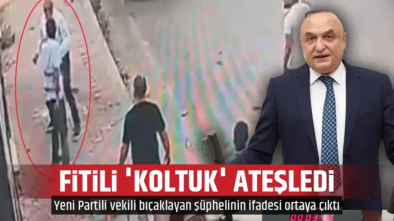 FİTİLİ 'KOLTUK' ATEŞLEDİ