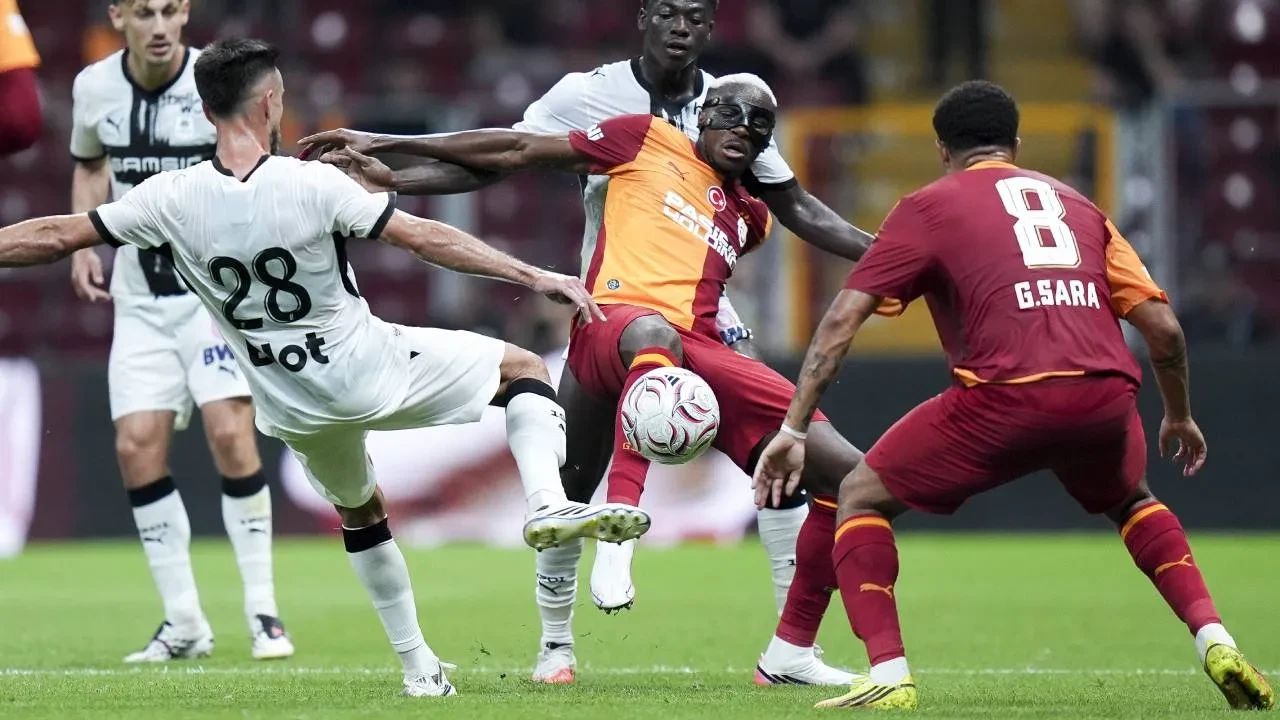 Galatasaray 6 gollü maçta kazanamadı! Sarı-kırmızılılar, Rennes ile 3-3 berabere kaldı