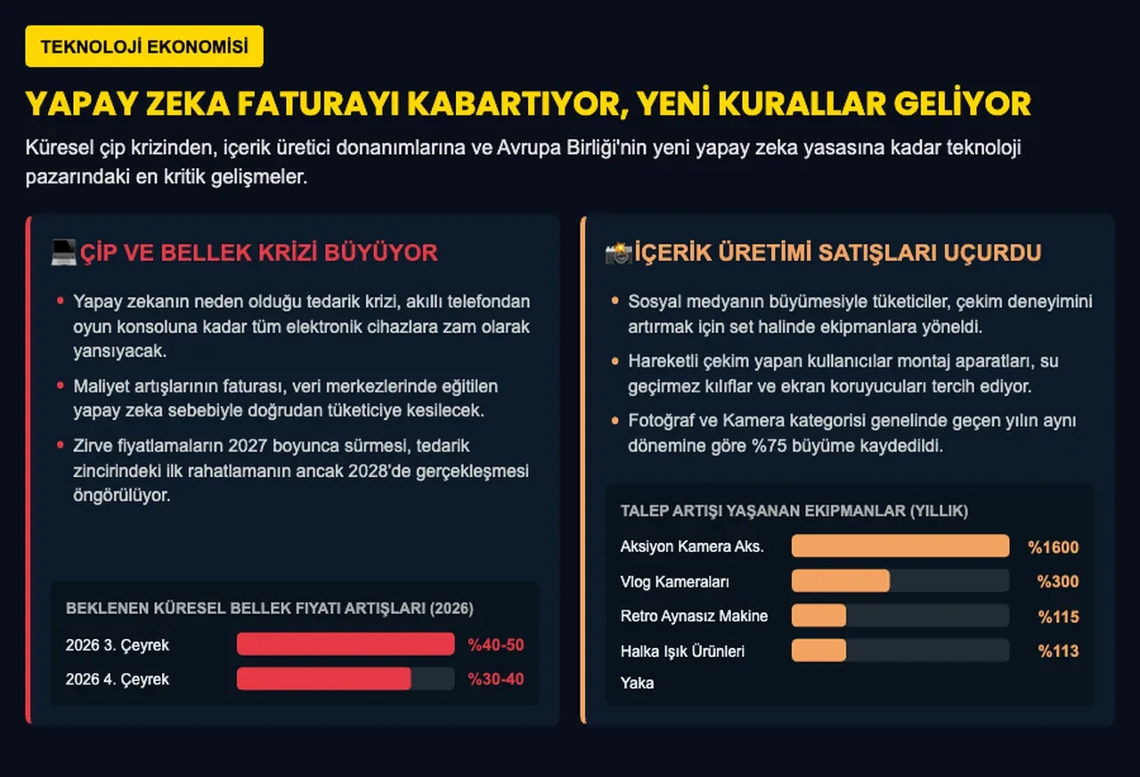 Yapay zeka çılgınlığı kullanıcıları vurdu: Akıllı telefon ve konsollara büyük zam yolda!