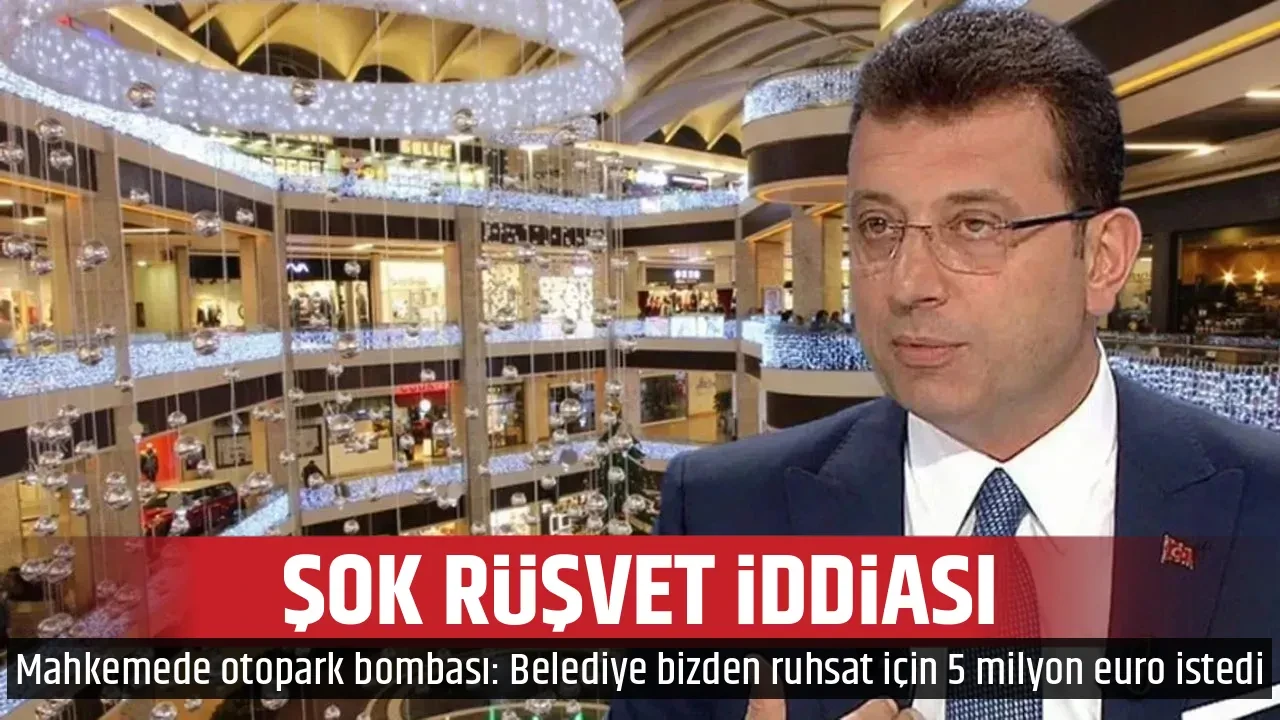 ŞOK RÜŞVET İDDİASI