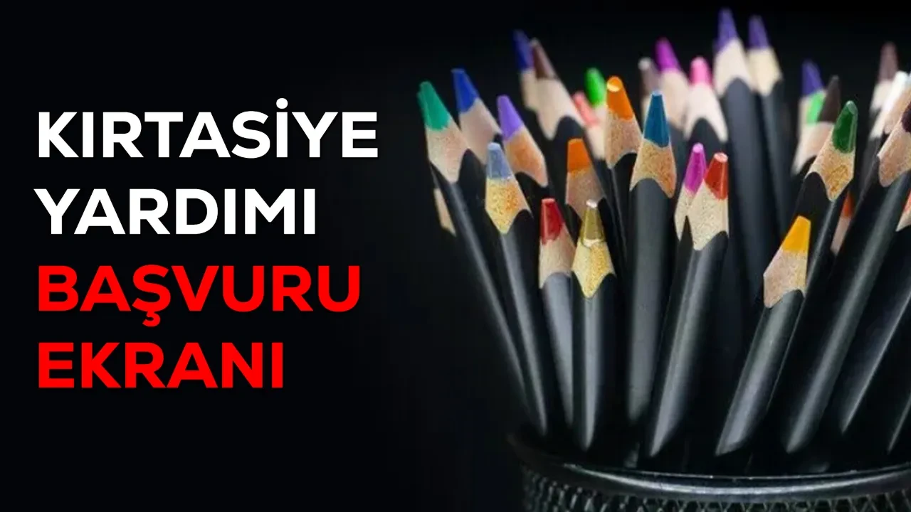 Kırtasiye yardımı başvurusu 2026 nasıl yapılır? e-Devlet başvuru ekranı!