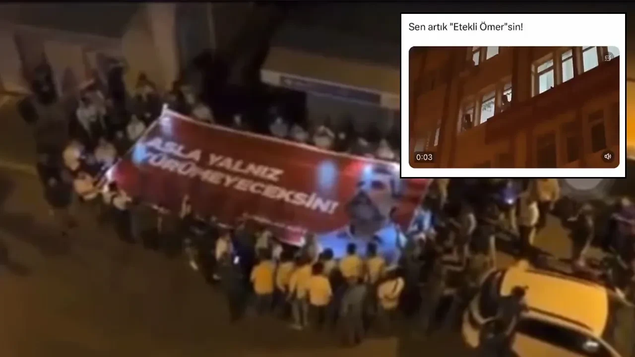 Kuytulcular'dan ayrılan şahsa yapılan baskı kamerada: ‘Etekli Ömer’ deyip hedef gösterdiler