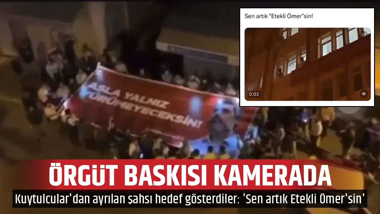 ÖRGÜT BASKISI KAMERADA