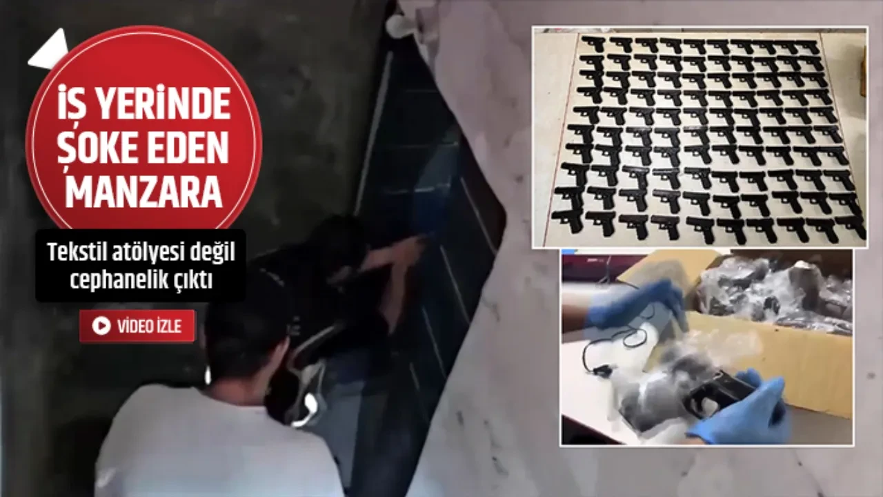 İŞ YERİ DEĞİL CEPHANELİK ÇIKTI