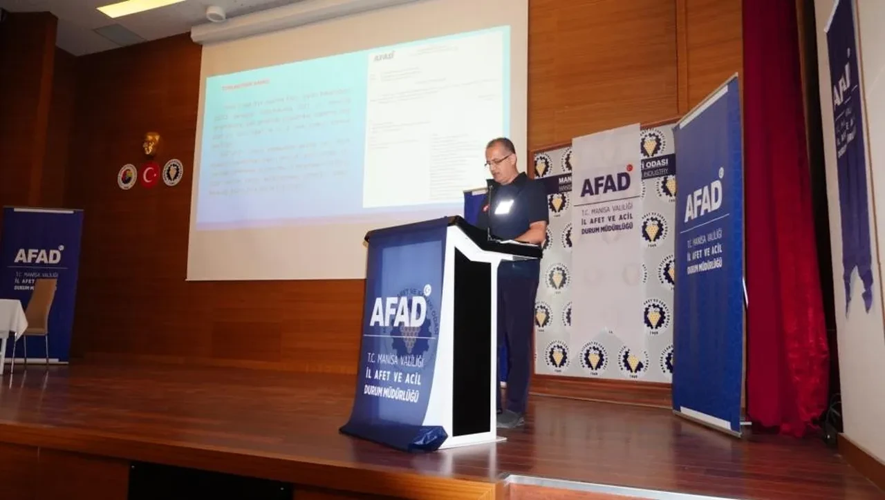 AFAD'dan Manisalılara kritik uyarı: Afetlere karşı 5 yıllık yeni İRAP süreci başladı