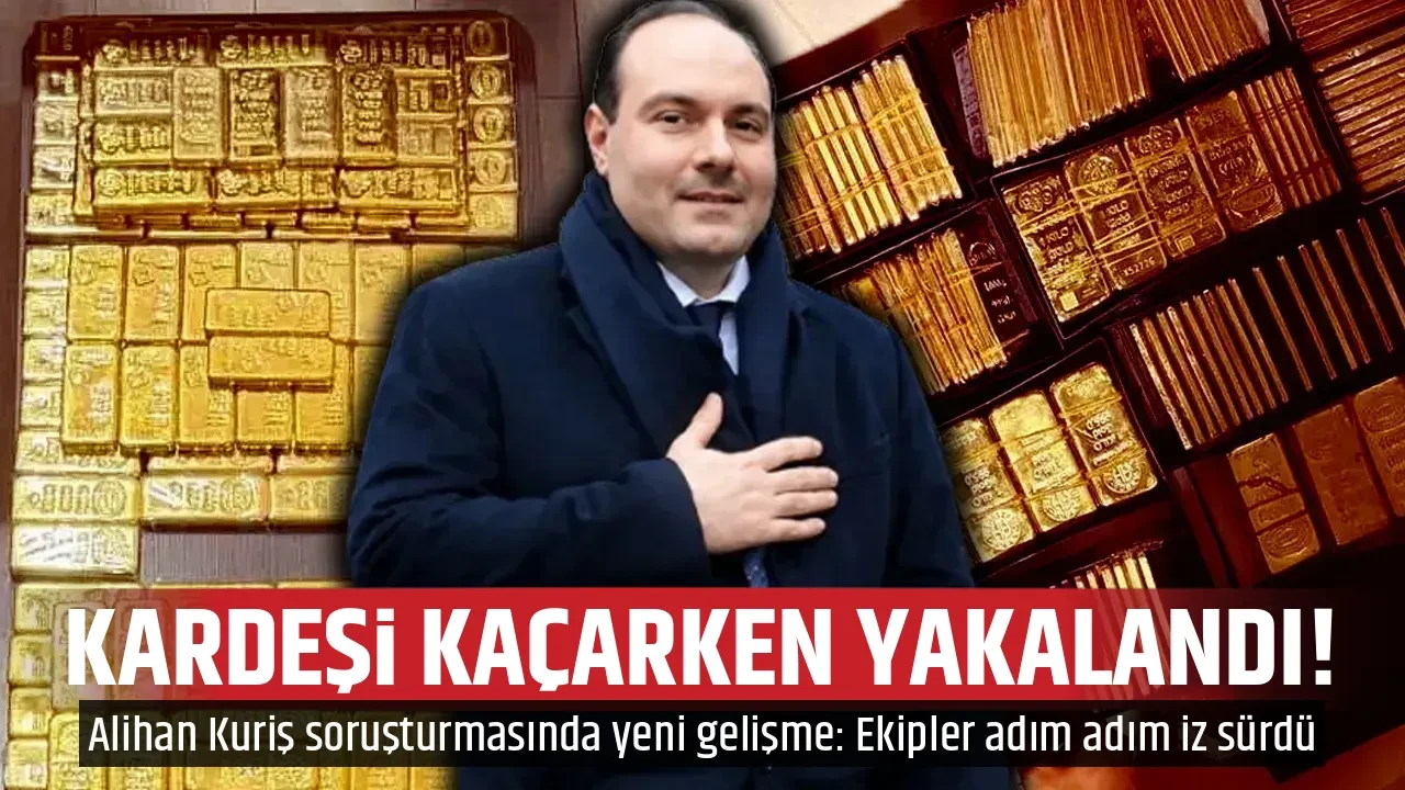 KARDEŞİ KAÇARKEN YAKALANDI!