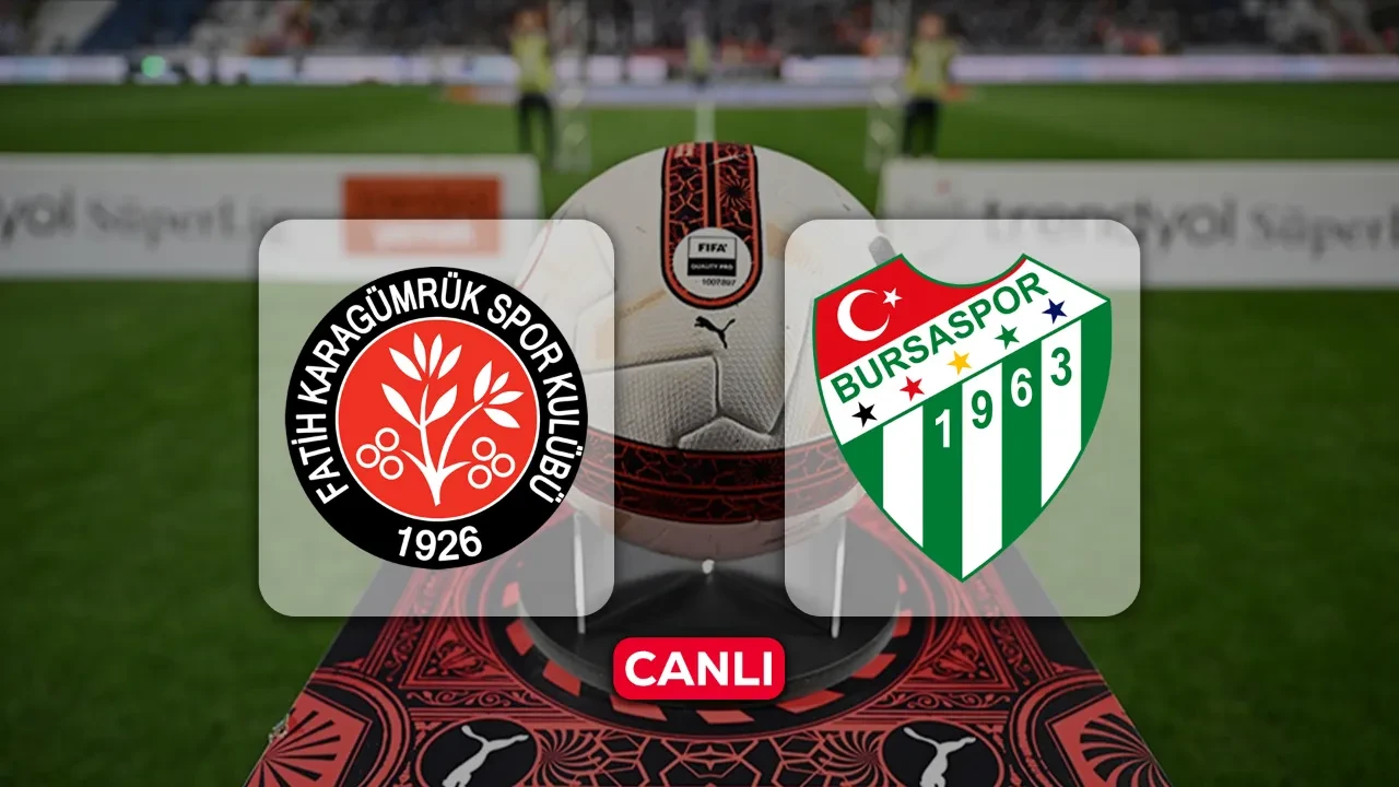 Bursaspor maçı hangi kanalda? Karagümrük CANLI maç yayını başlıyor