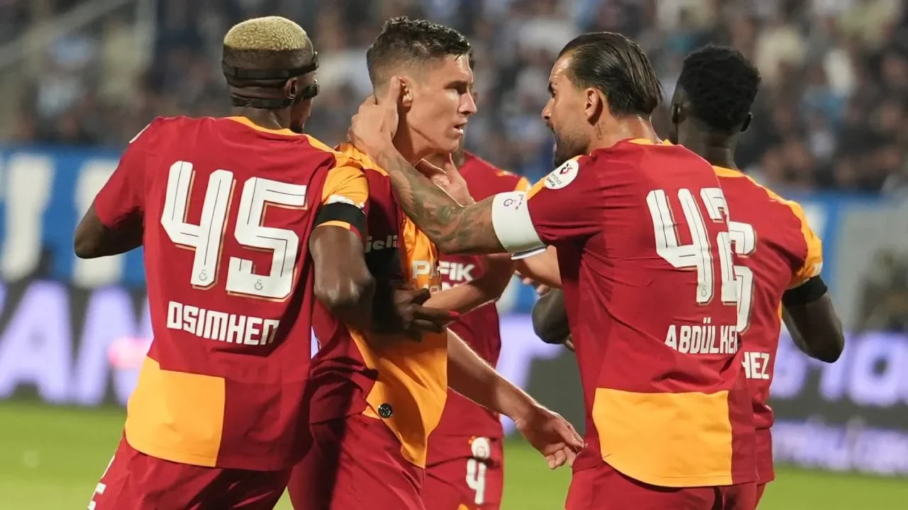 Galatasaray, Erzurum'da farklı kazandı! Sarı-kırmızılılar'dan 4-0'lık zafer