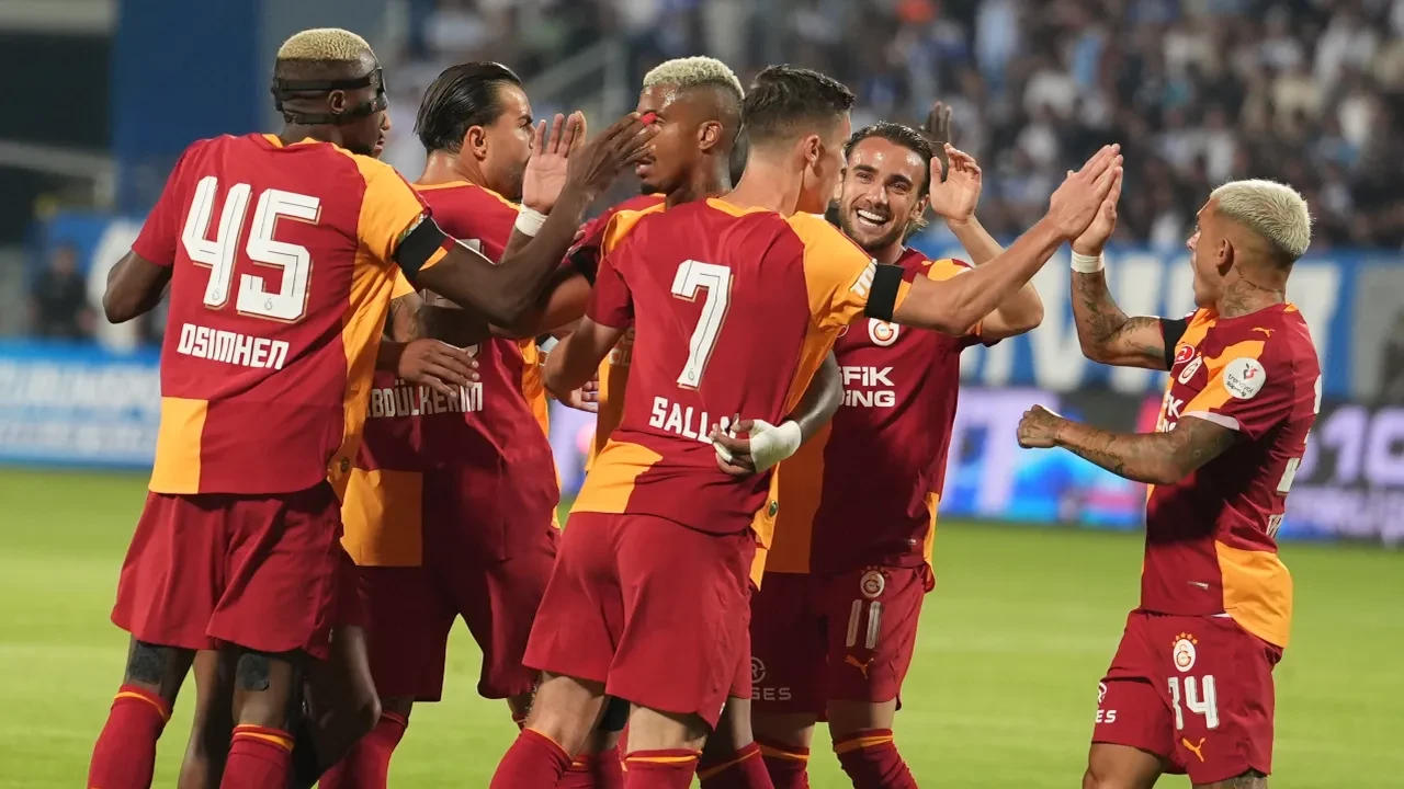 Galatasaray, Erzurum'da farklı kazandı! Sarı-kırmızılılar'dan 4-0'lık zafer