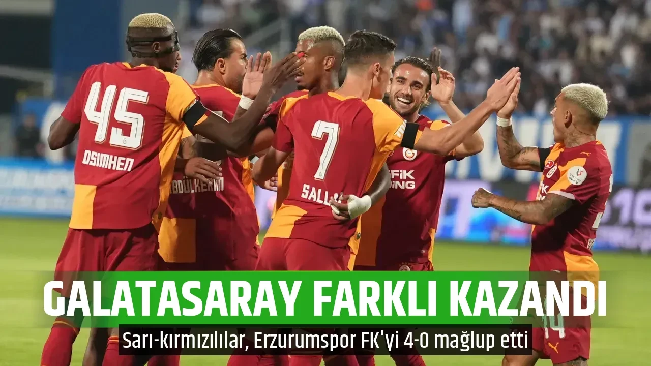 GALATASARAY FARKLI KAZANDI