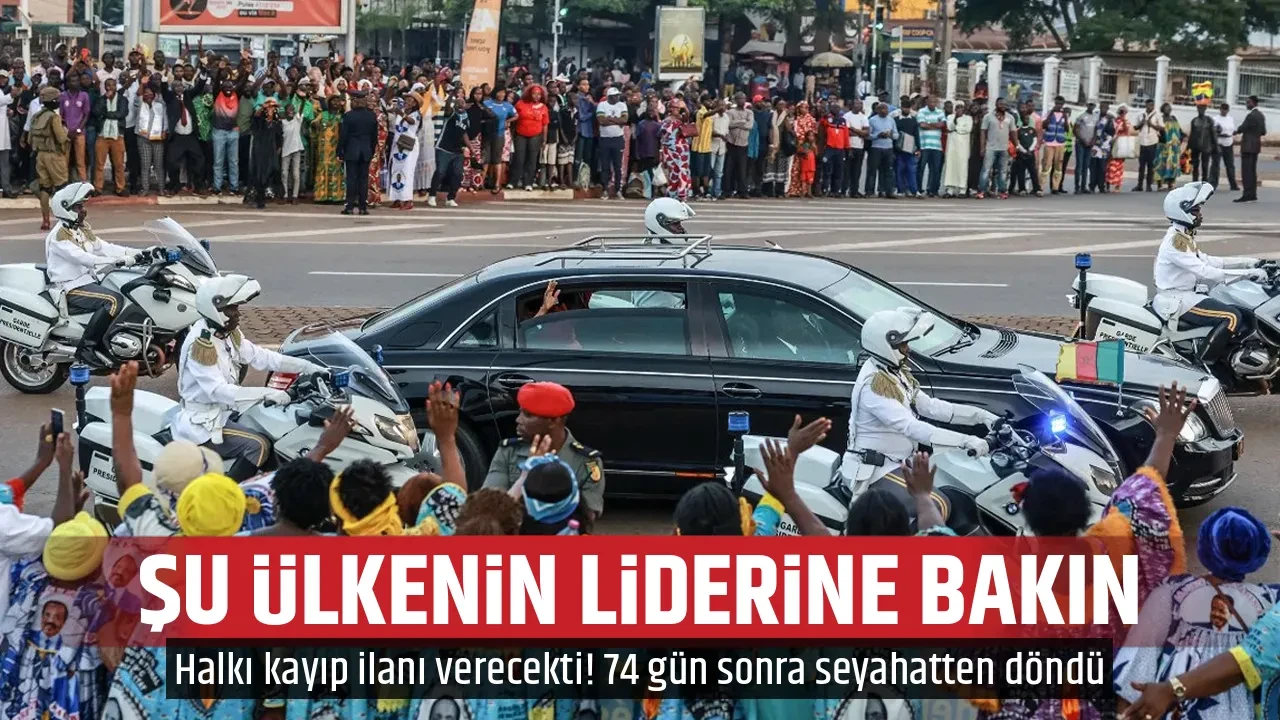 ŞU ÜLKENİN LİDERİNE BAKIN