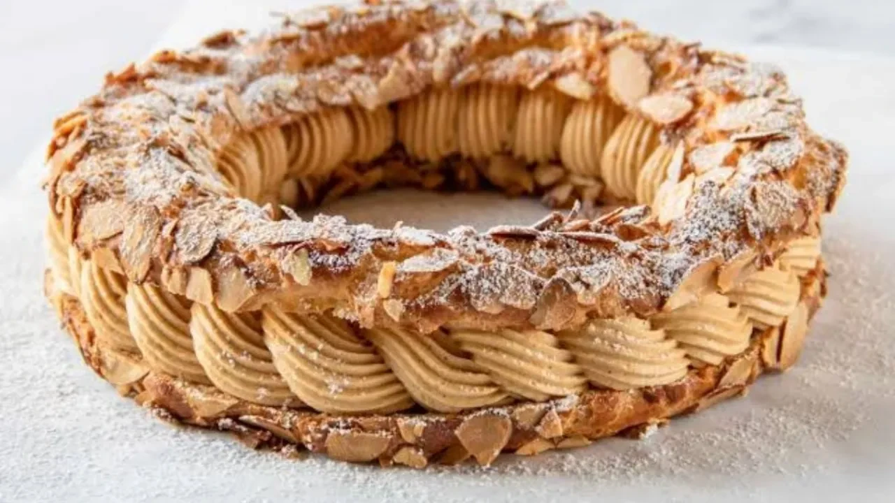 MasterChef'te görünce merak ettim! Çıtır hamur ve dolgun kremalı Paris Brest tatlısını evde denedim