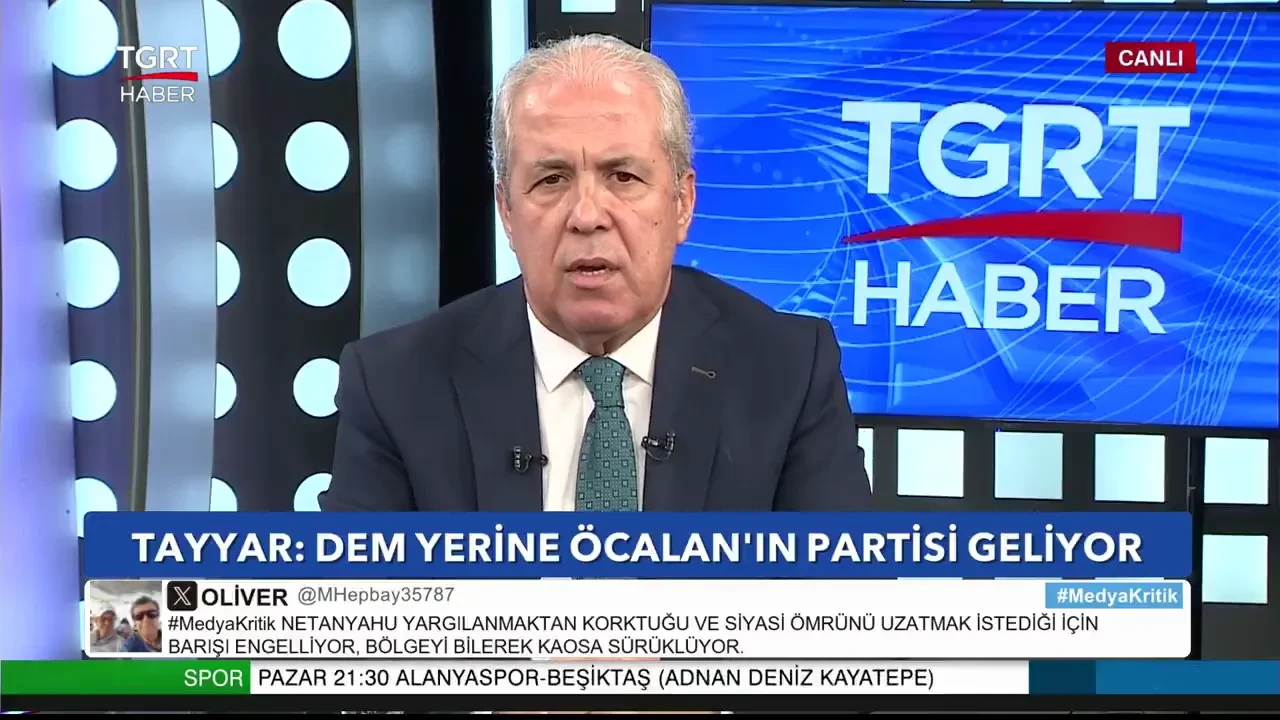 Şamil Tayyar: DEM yerine Abdullah Öcalan'ın partisi geliyor! Her şeyi o belirleyecek