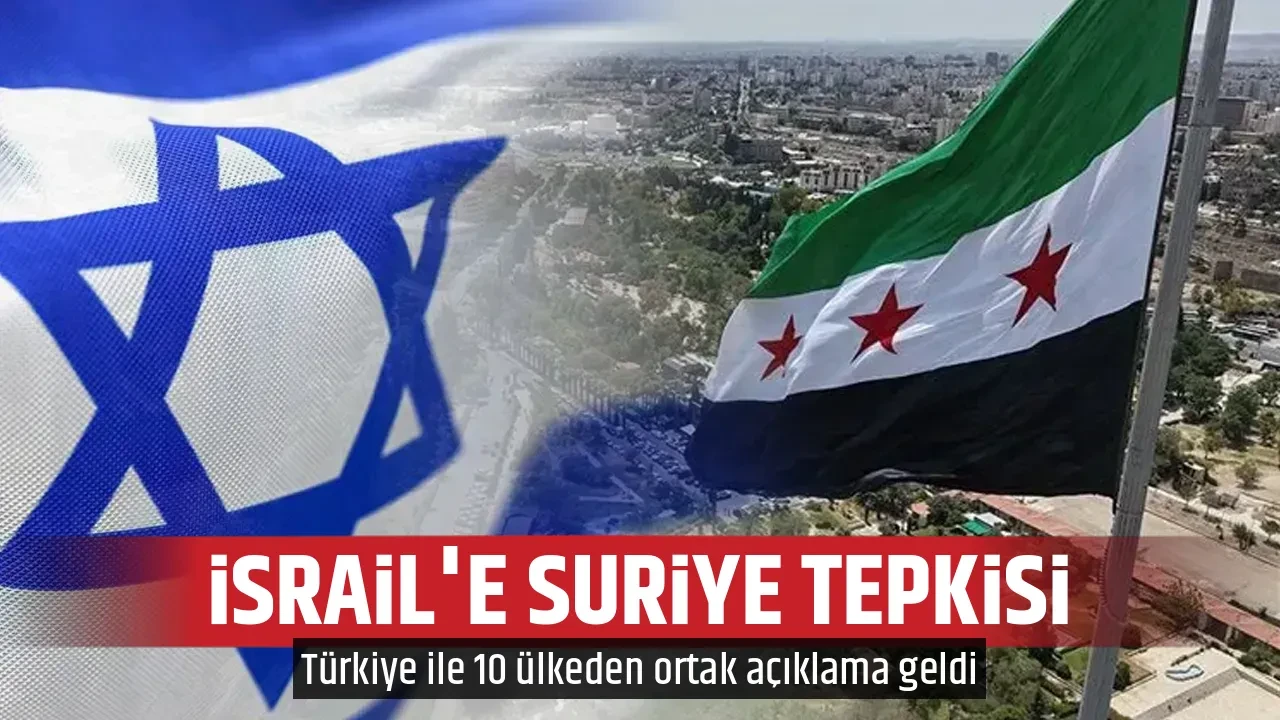 İSRAİL'E SURİYE TEPKİSİ