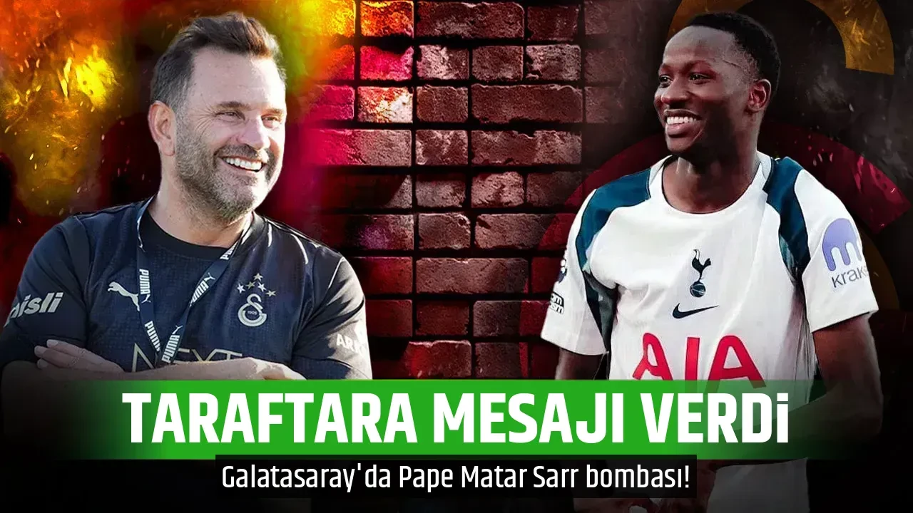TARAFTARA MESAJI VERDİ