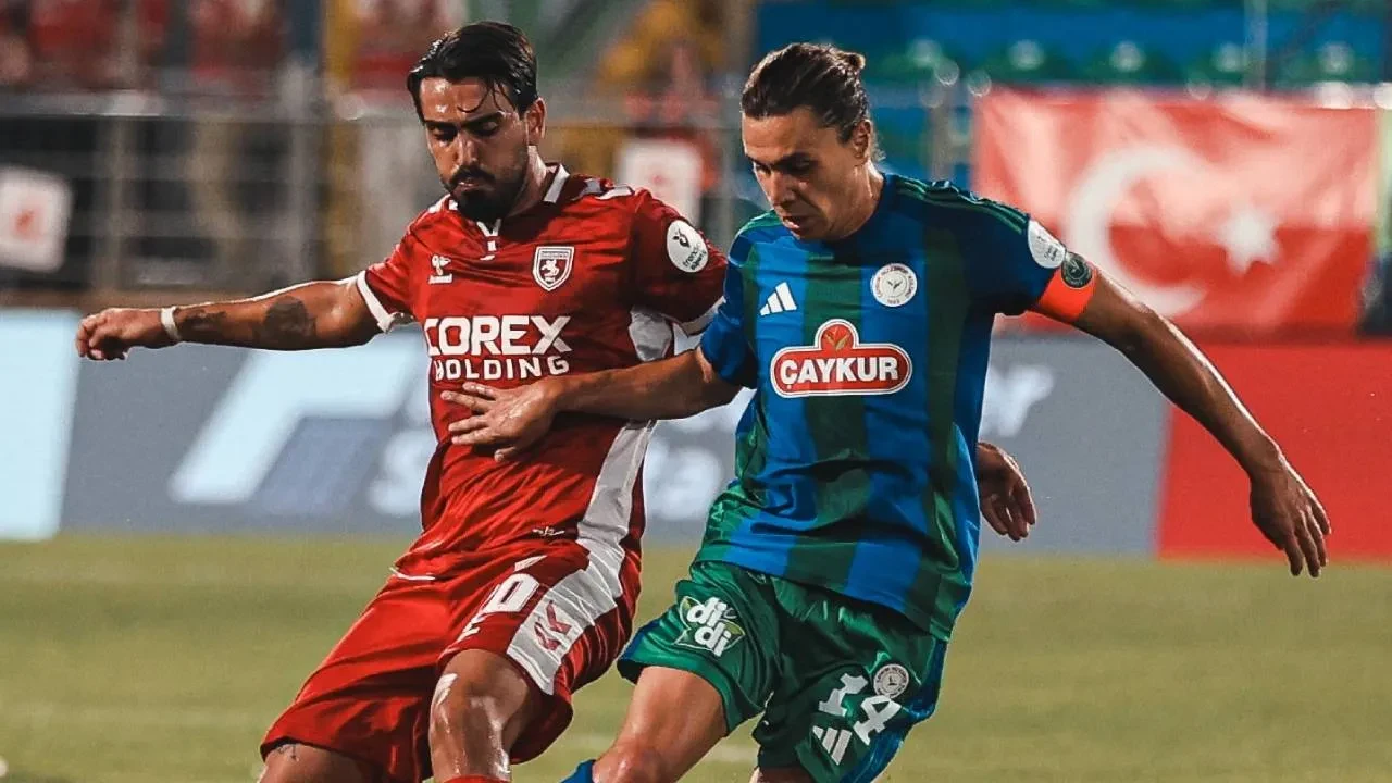 Karadeniz derbisinde kazanan Samsunspor! Kırmızı-beyazlılar, Çaykur Rizespor'u mağlup etti