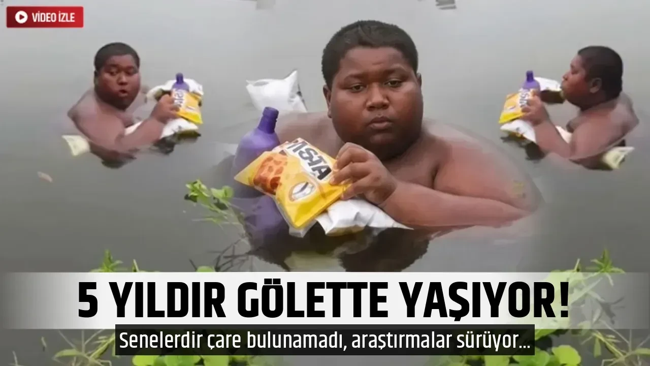5 YILDIR GÖLETTE YAŞIYOR!