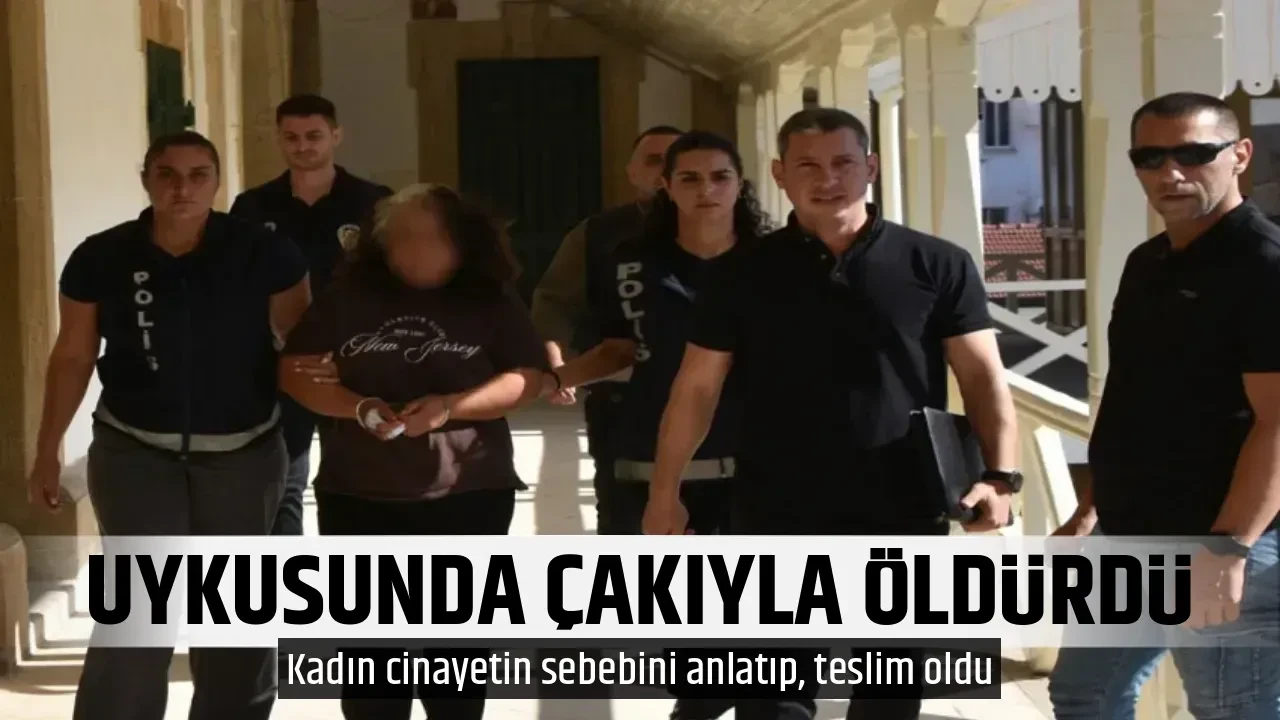 UYKUSUNDA ÇAKIYLA ÖLDÜRDÜ