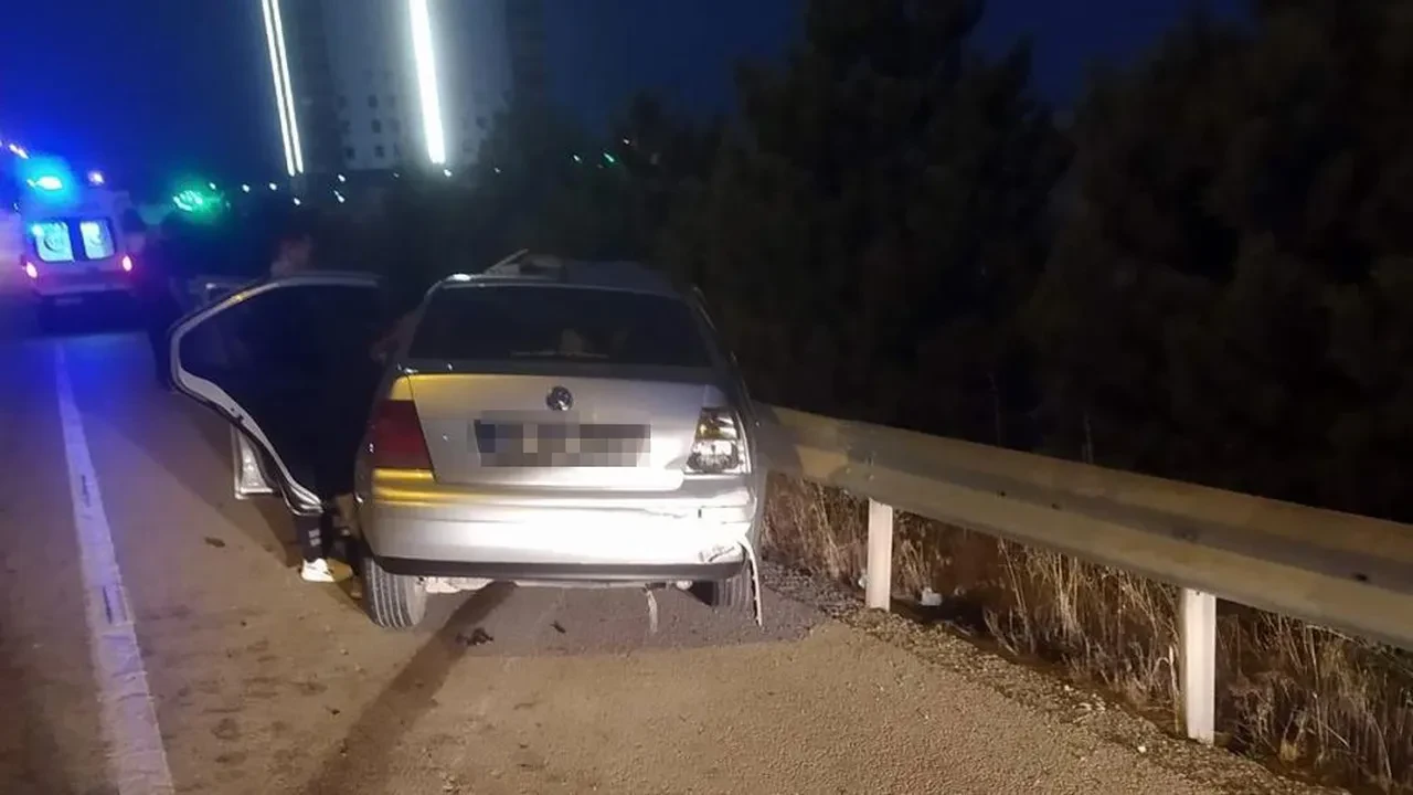 Kırıkkale'de feci kaza! Otomobil ile yolcu otobüsü çarpıştı: 1 ölü