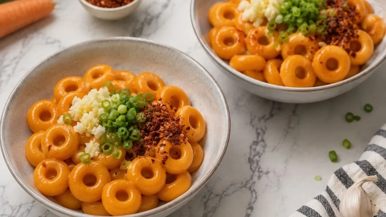 Makarnayı böyle yapınca sofrada herkes şaşırdı! 2 malzemeli havuçlu noodle tarifi
