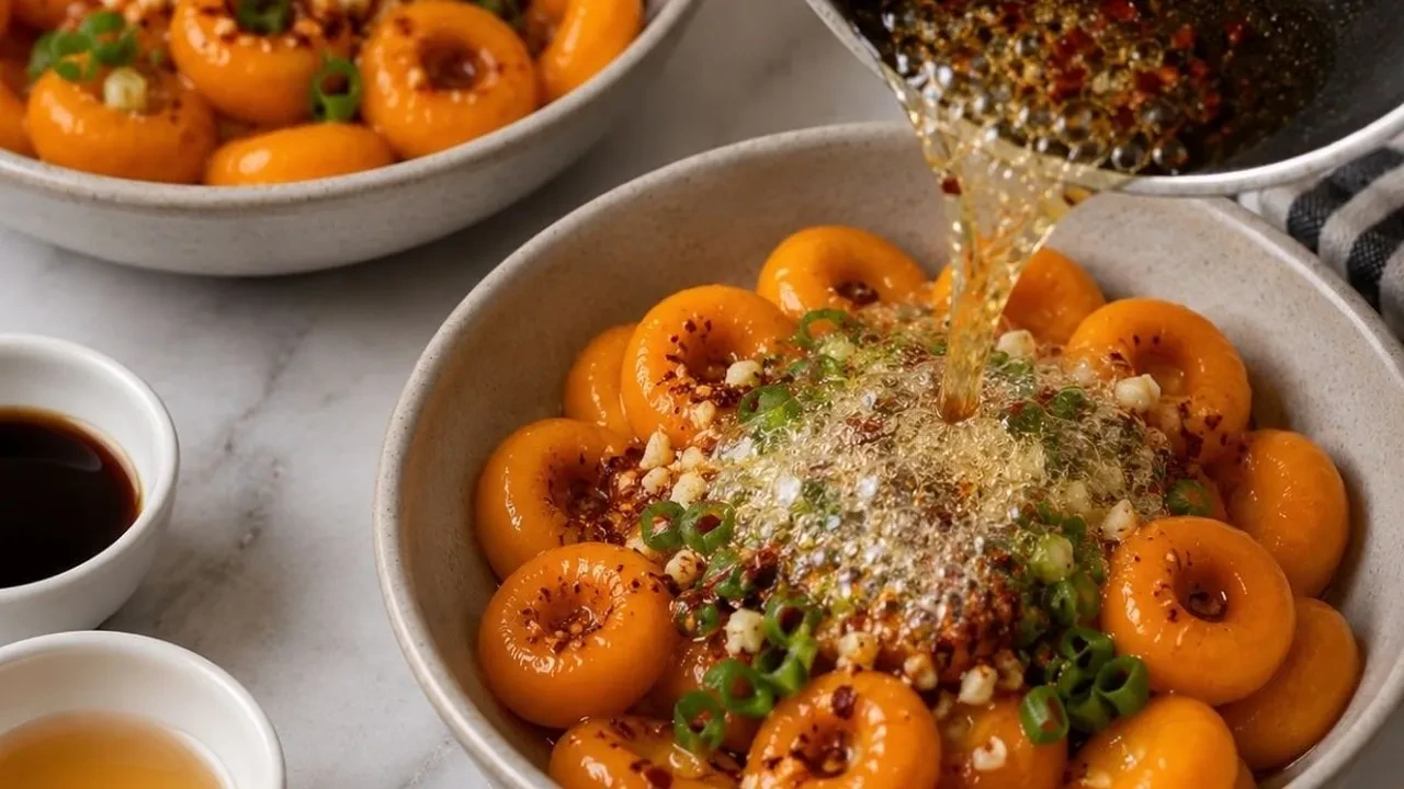 Makarnayı böyle yapınca sofrada herkes şaşırdı! 2 malzemeli havuçlu noodle tarifi