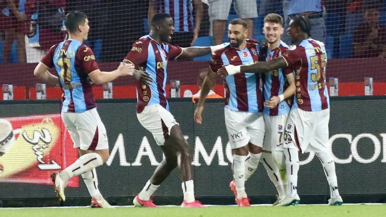 Salah, Trabzonspor'u zafere taşıdı! Bordo-mavililerden 2-1'lik galibiyet