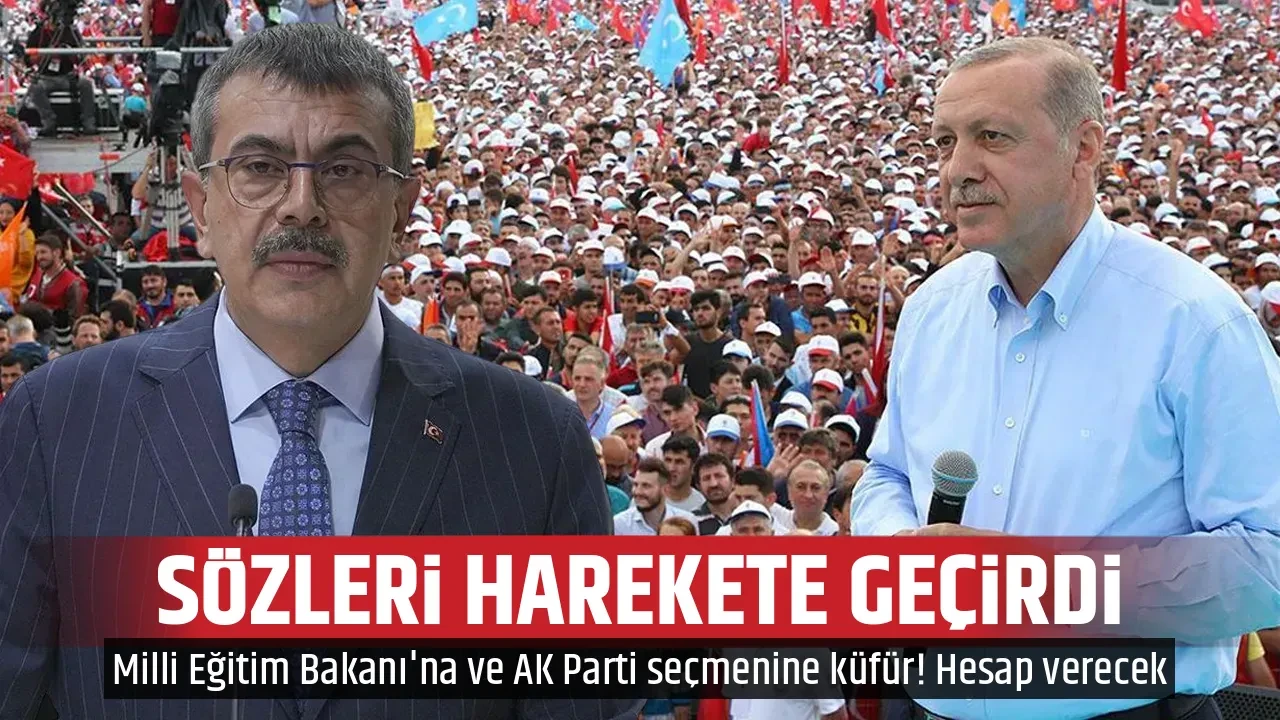 SÖZLERİ HAREKETE GEÇİRDİ