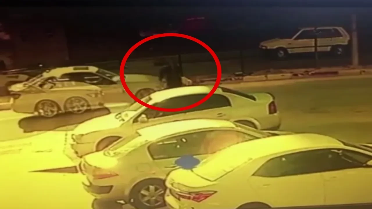 Yaya geçidinde ölümlü kaza güvenlik kamerasında