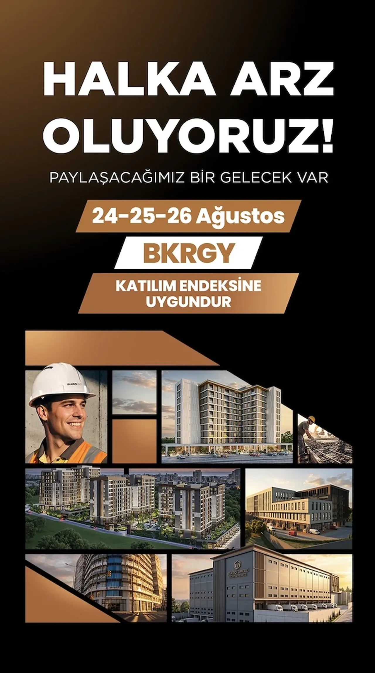 Bakırcı GYO BORSA KODU, NE ZAMAN İŞLEM GÖRECEK? BAKIRCI halka arz hangi bankalarda var?