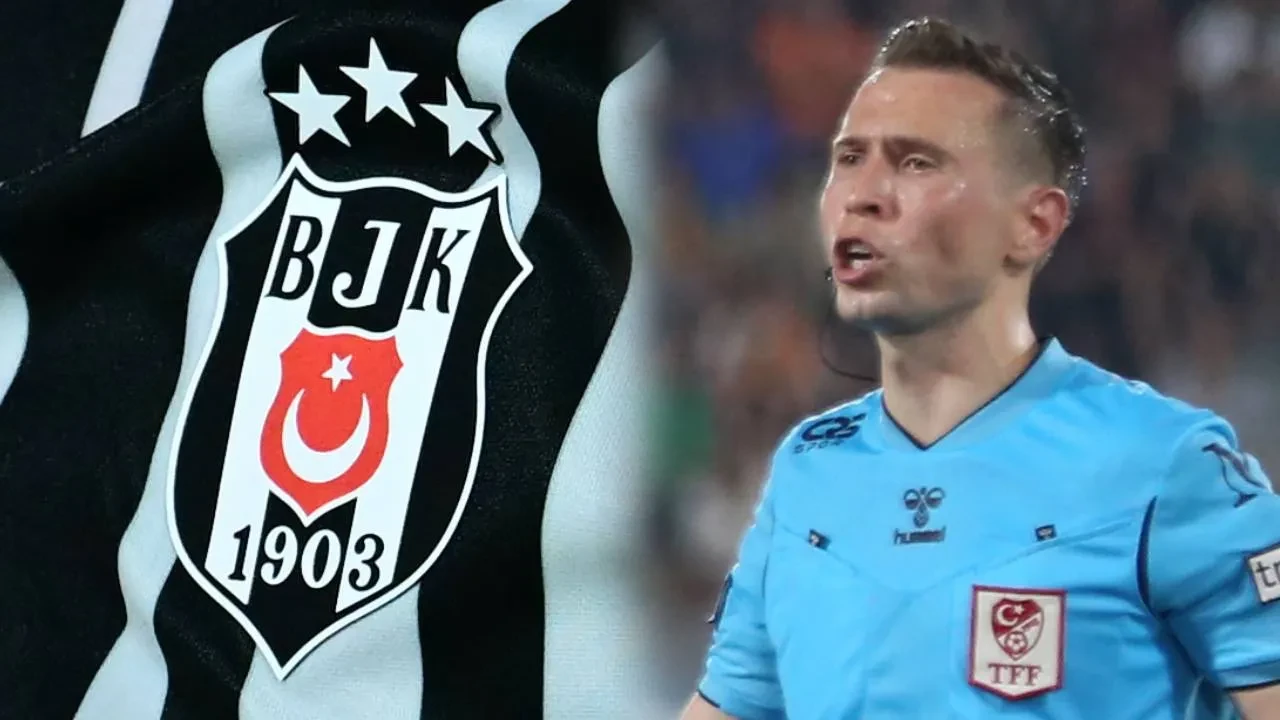 Beşiktaş'tan hakemle ilgili sert açıklama! 
