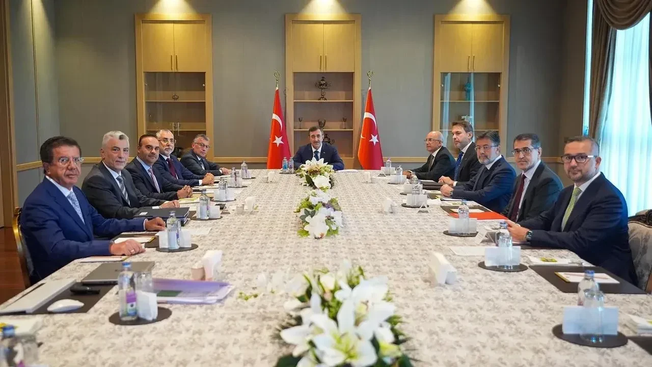 Ekonomi Koordinasyon Kurulu, Cumhurbaşkanı Yardımcısı Yılmaz başkanlığında toplandı