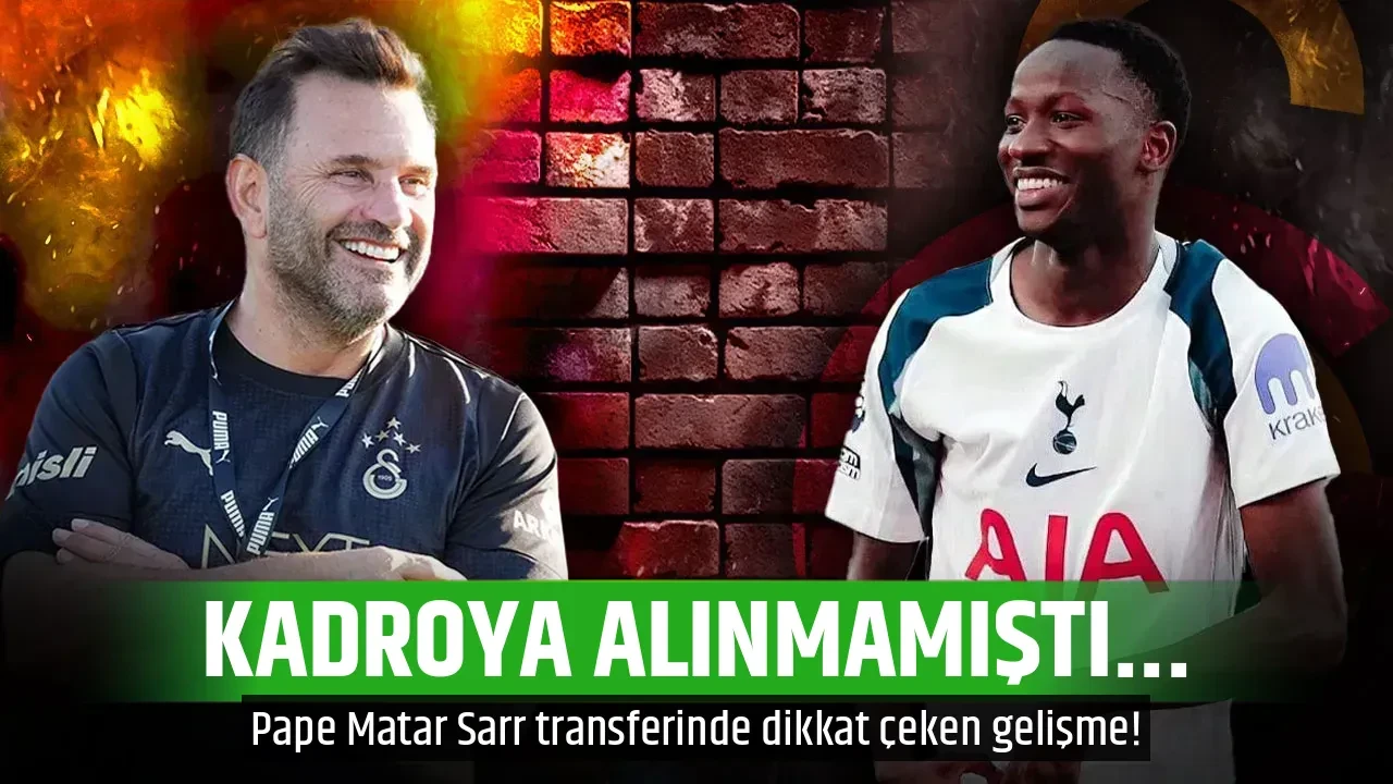 KADROYA ALINMAMIŞTI...