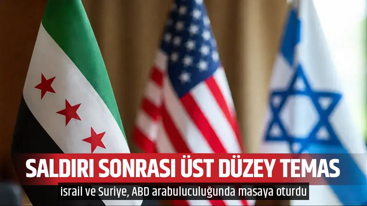SALDIRI SONRASI ÜST DÜZEY TEMAS