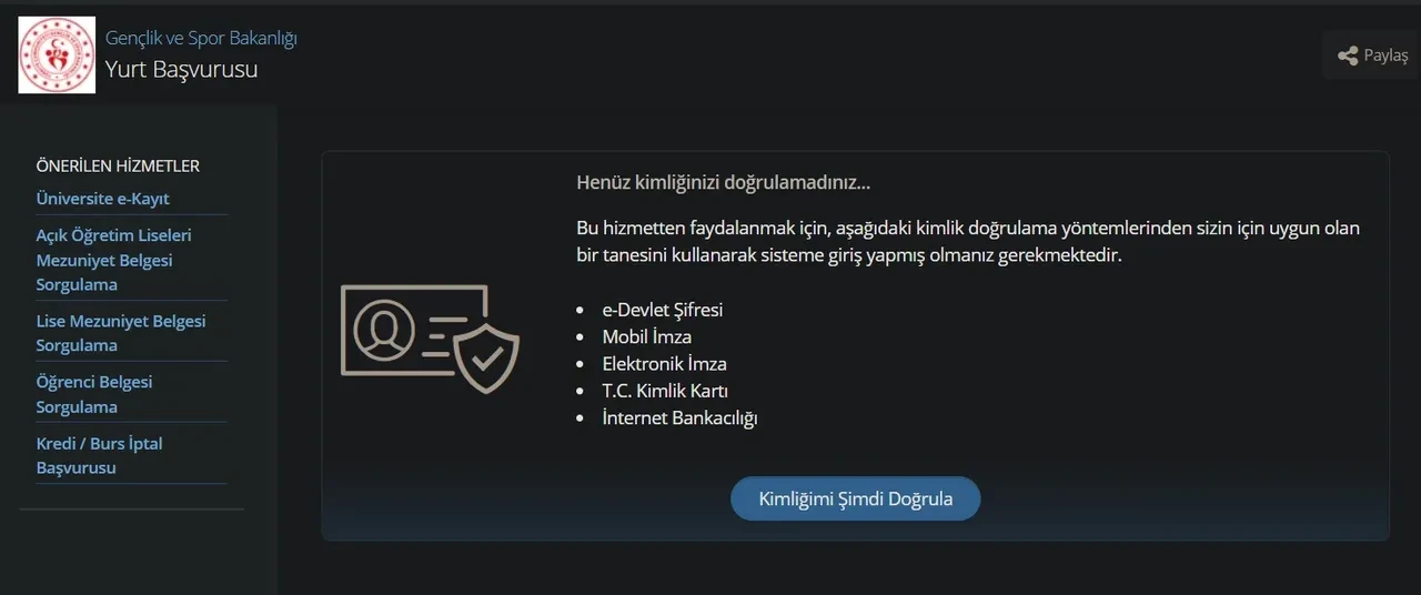 KYK yurt başvuruları ne zaman, saat kaçta? e-Devlet 2026 KYK yurt başvurusu başlıyor