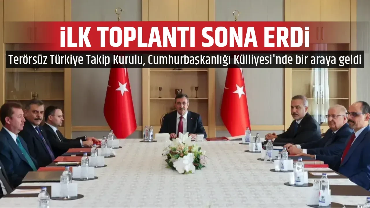 İLK TOPLANTI SONA ERDİ