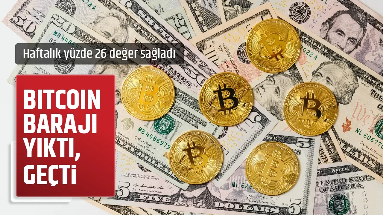 BITCOIN BARAJI YIKTI, GEÇTİ