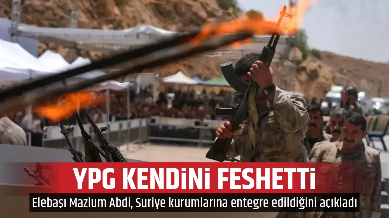 YPG KENDİNİ FESHETTİ