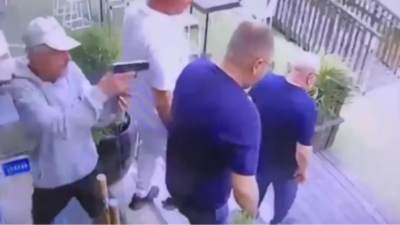 İsrail'de mafya liderine suikast anları! Akaryakıt istasyonunda öldürüldü