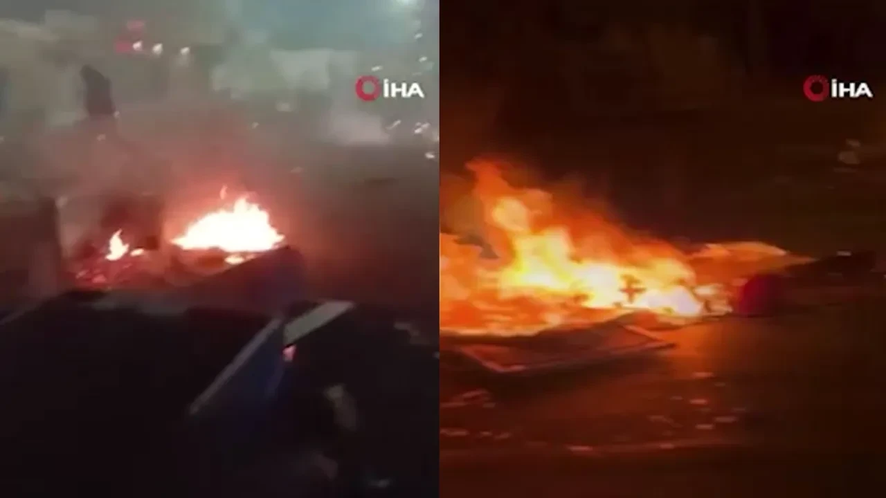 Lastik yakıp yolları kapattılar! Tunus'ta sokaklar karıştı