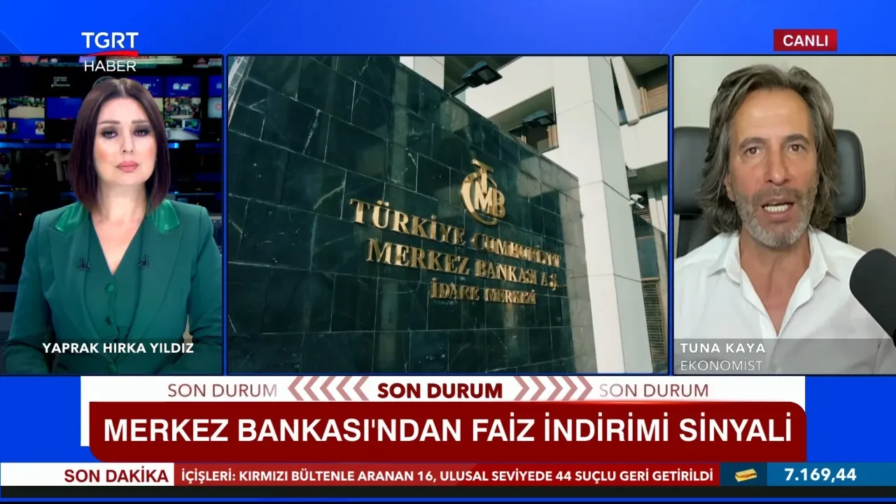 Merkez Bankası düğmeye bastı! Mevduat ve kredi faizleri düşecek mi? Tuna Kaya kritik şartı açıkladı