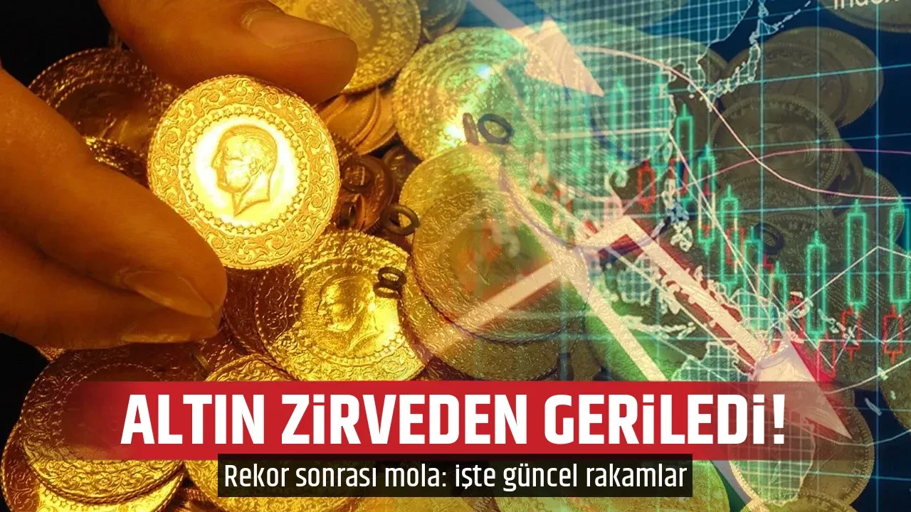 ALTIN ZİRVEDEN GERİLEDİ!