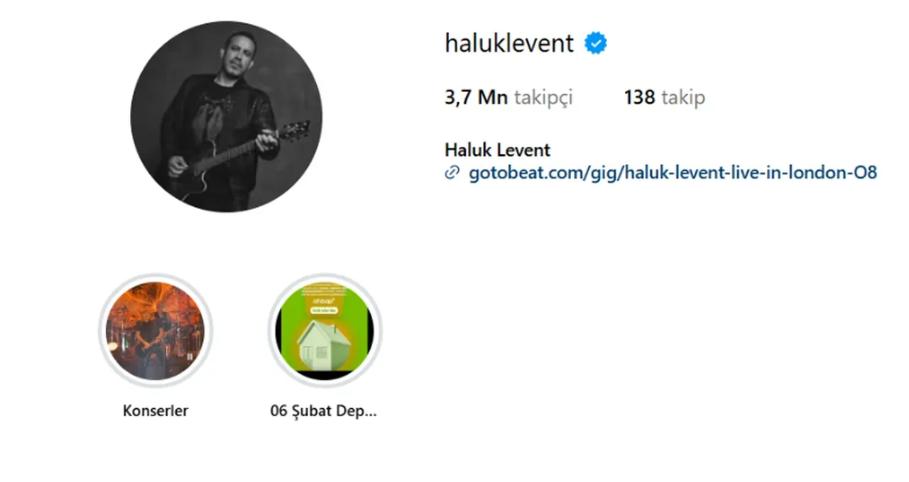 AHBAP Derneği soruşturmasında yeni gelişme: Haluk Levent’in Instagram hesabına erişim engeli kararı