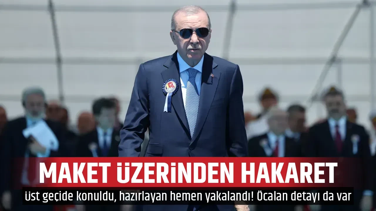 MAKET ÜZERİNDEN HAKARET