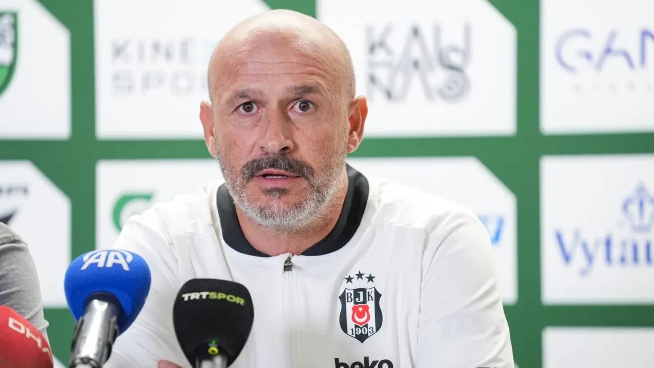 Beşiktaş'ta Italiano, Kauno Zalgiris maçı öncesinde konuştu! "Konsantre olmamız gerekiyor"